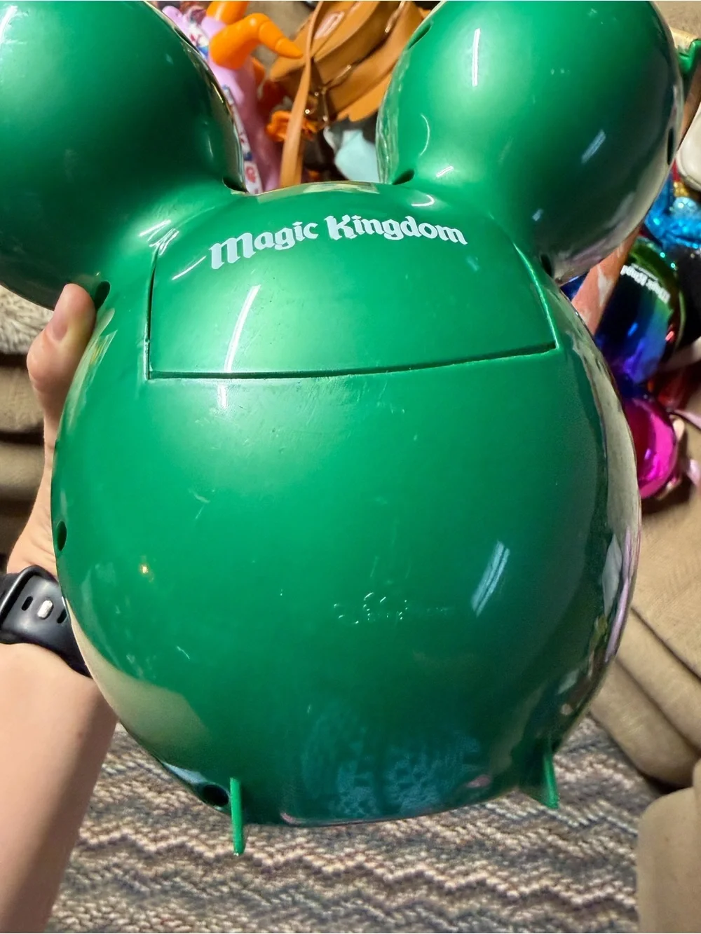 Disney Green 50th Anniversary Mickey Popcorn Bucket